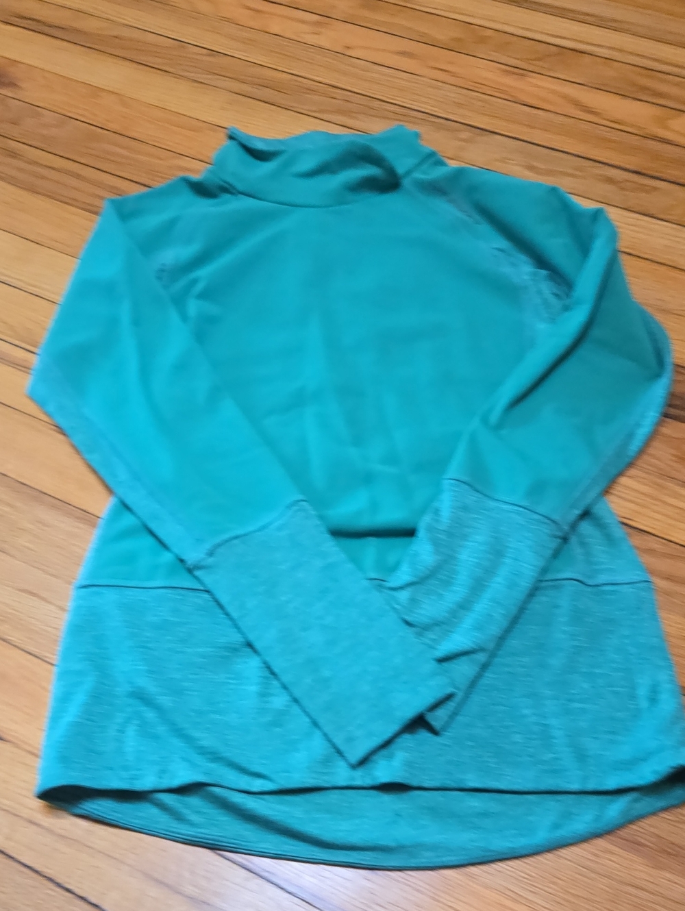 Brooks Teal Crew Pullover Sweatshirt